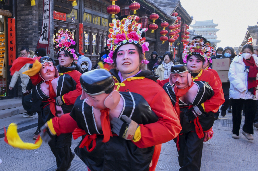 民俗社火鬧新春