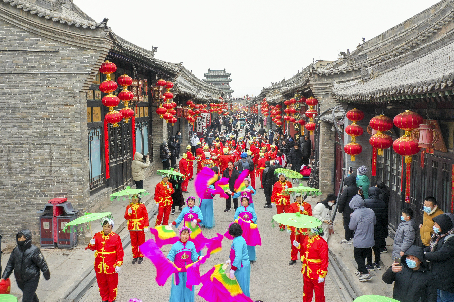 民俗社火鬧新春