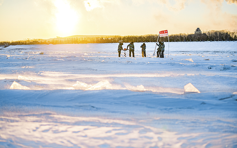 新春走基層｜極寒水文站