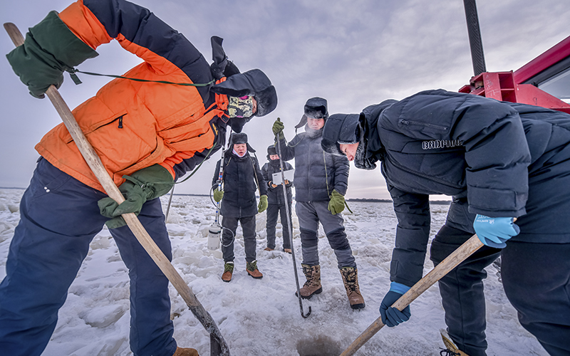 新春走基層｜極寒水文站