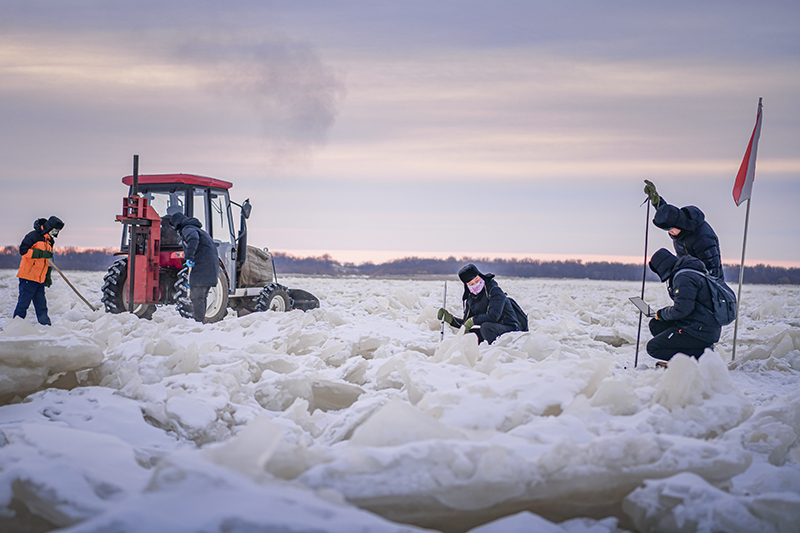 新春走基層｜極寒水文站