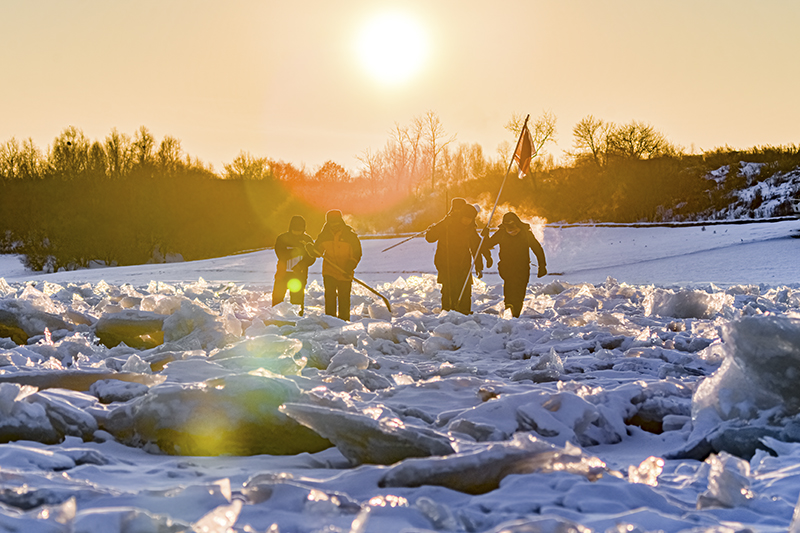 新春走基層｜極寒水文站
