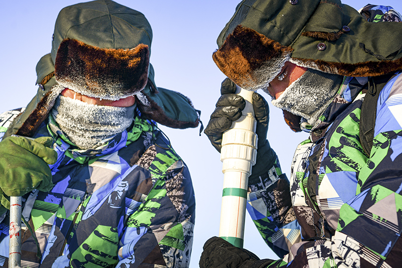 新春走基層｜極寒水文站