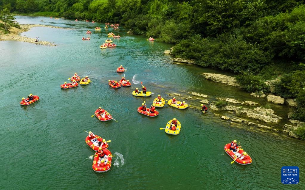 夏日戲水享清涼