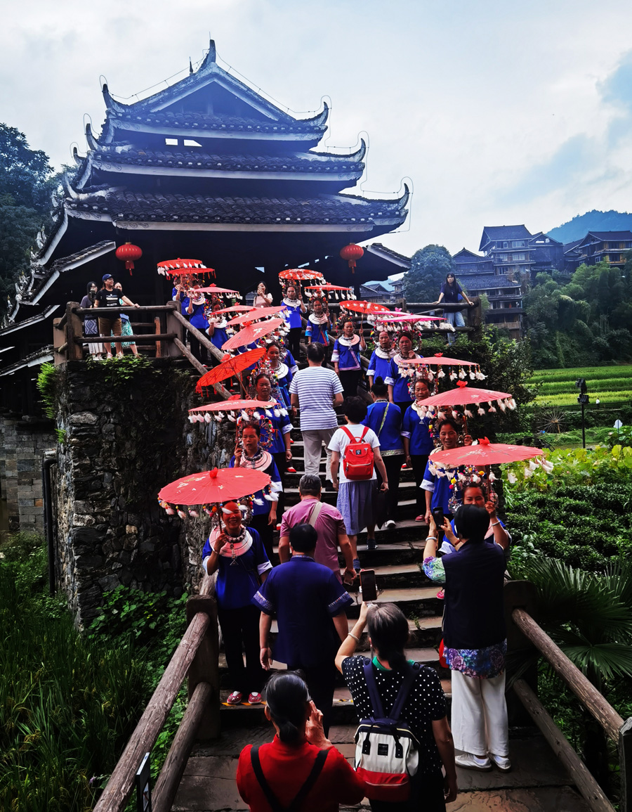 走進廣西三江程陽永濟風雨橋