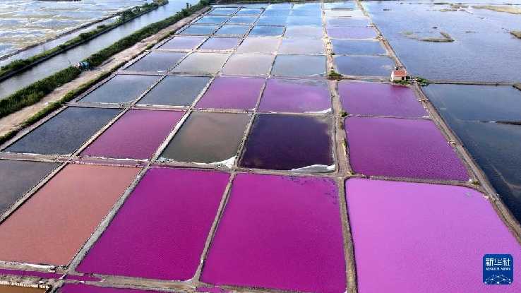 無人機航拍鹽田