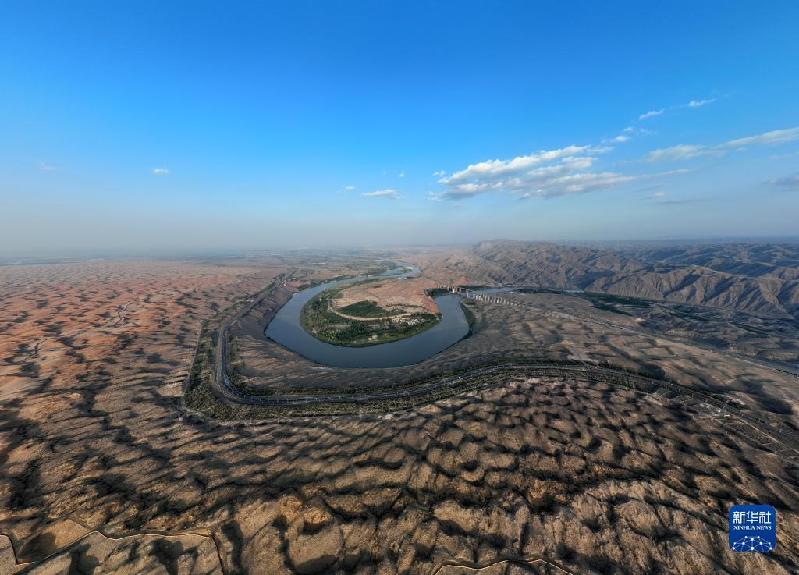 新華全媒+|沙水交融 魅力沙坡頭