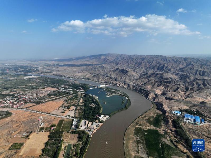 新華全媒+|沙水交融 魅力沙坡頭