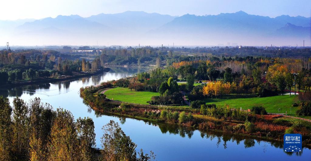 美麗中國丨陜西:灃河秋景勝春朝