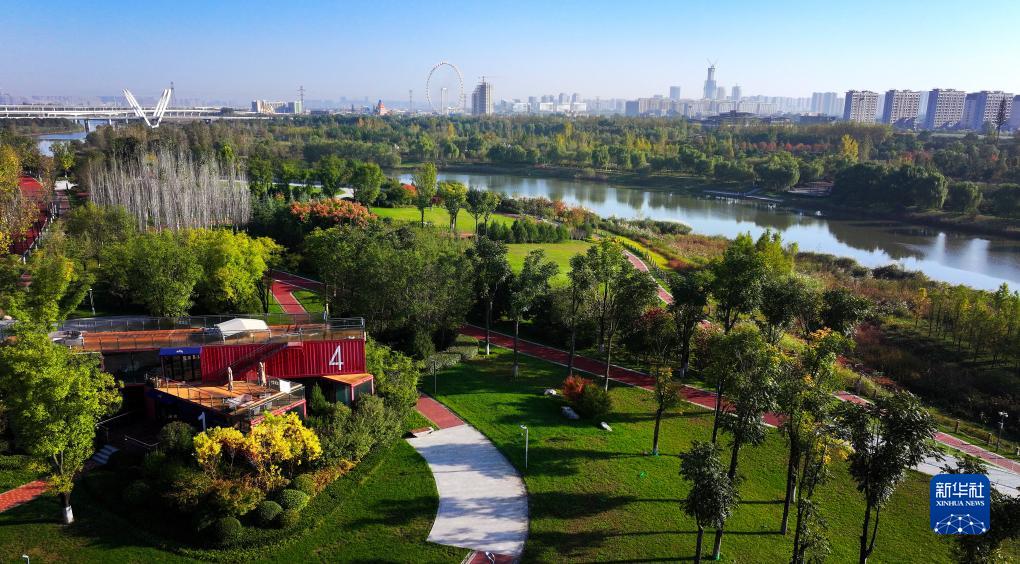 美麗中國丨陜西:灃河秋景勝春朝