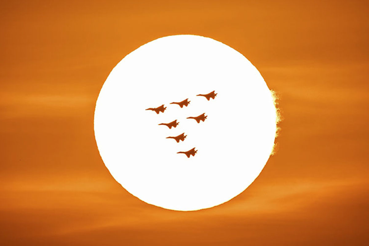 “翼龍杯”第十五屆中國航展攝影大賽飛行表演優(yōu)勝獎作品賞析