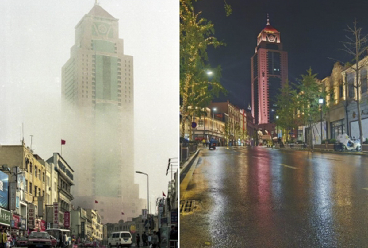 看得見的改變 青島城市圖片展啟動儀式在青島上街里舉辦