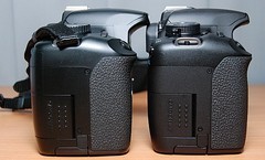 兄弟PK 佳能EOS500D與450D真機外觀對比